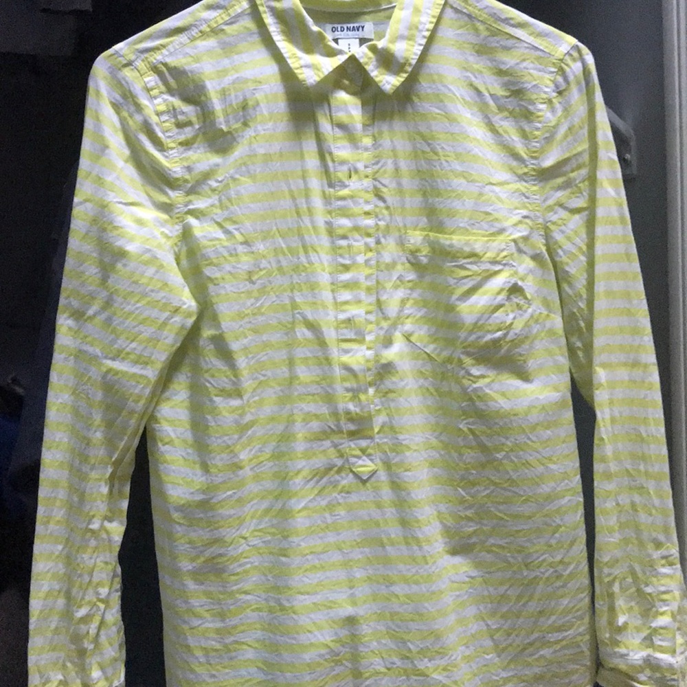 3/4 button down top
